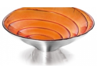 Bol "Spiral", Orange, 16.5 cm, 1 buc.