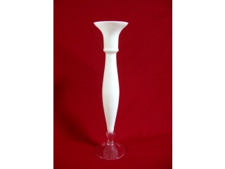 Candlestick "Black Queen" White, 36.5 cm, 1 pc.