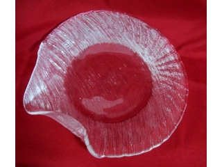 Plate  "Galapagos Shell", Clear, 28 cm, 1 pc.