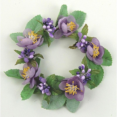 Coronita "Blassom" (L) D10cm Lilac, 1 buc, Wreaths, 