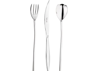 Stainless steel cutlery set "Tulipani", 24 pcs