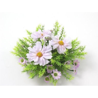 Coronita "Daisy Cosmos" Lilac D15 cm, 1 buc, Coronite  artificiale, 