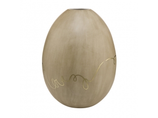 Vaza "Egg" Golden Grey, 17 cm, 1 buc