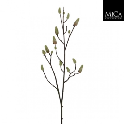 Creanga artificiala "Magnolia", Brown L69cm, 1 buc., Flori si coronite artificiale, 