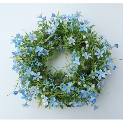 Coronita "Blossom" (M) Blue/Green, 1 buc, Coronite  artificiale, 