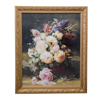Tablou "Still-life with Roses", 48*58 cm, 1 buc, Figurine și decor, 