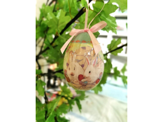 Happy Easter Oua de Paste in cutie,28x7,5x11 cm ,4 pcs