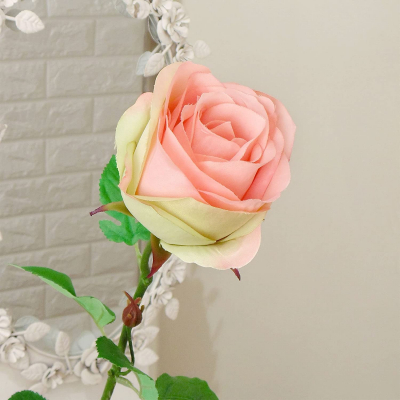 Floare artificiala "Rosa " h70cm,1 buc., Flori artificiale, 