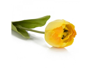 Floare artificiala "tulipano " h43cm,yellow,1 buc.