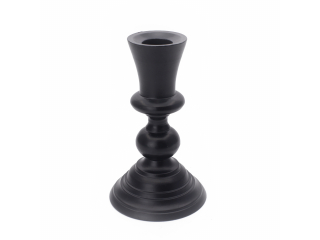 Candelabru din inox Black  4*8*12 cm, 1 buc