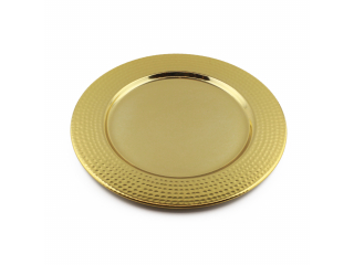 Platou din inox Gold35 cm, 1 buc