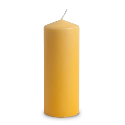 Lumânare - pilon " Yellow " 180/70 mm, 1 buc, "BSS", 