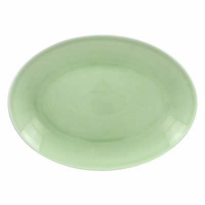 "Vintage Green" Platou oval , 36 cm, VINTAGE, 