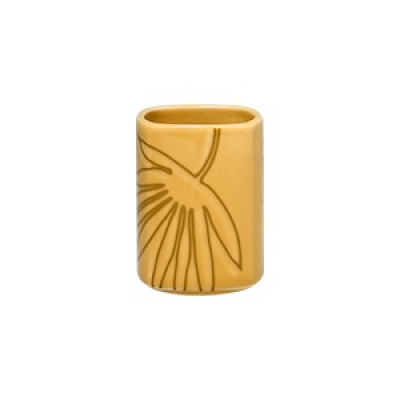 ”Aztek Yellow” Vas pentru scobitori, 10 cm, 1 buc., AZTEK, 