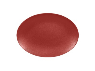 "Neo fusion"Platou oval t/r  36 cm.,Dark red 1buc.