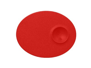 "Neo fusion"Platou oval t/r  18 cm.Red, 1buc.