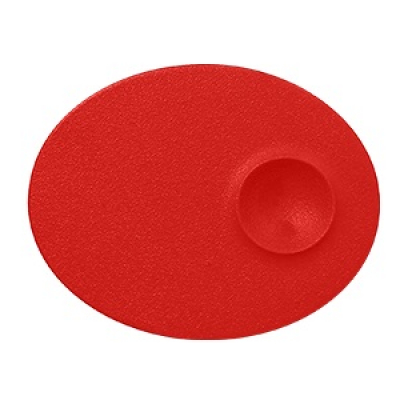 "Neo fusion"Platou oval t/r  18 cm.Red, 1buc., NEO FUSION, 