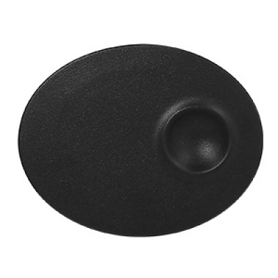 "Neo fusion"Platou oval t/r 18 cm. Black, 1buc., NEO FUSION, 