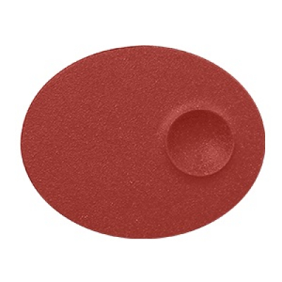 "Neo fusion"Platou oval t/r 18 cm.,Dark red 1buc., NEO FUSION, 
