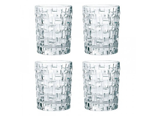 "Bossa Nova" Set pahare p/u whisky, 330 ml, 4 pcs