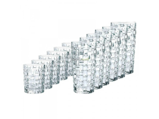 "Bossa Nova" Set pahare, 12 piese (6 wiskey + 6 apa)