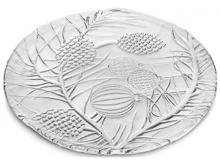 "XMAS" Platou, Clear, 35 cm, 1 buc