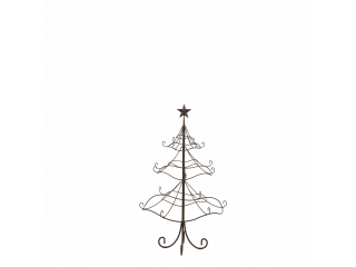 Ornament -Bradut metal brown - l43xw43xh75cm,1 buc.