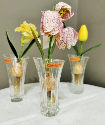 Floare artificiala "Bulbose " h16 cm,assorte, 1 buc., Flori artificiale, 