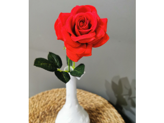 Floare artificiala "Rosa " h43cm,red, 1 buc.