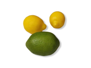 Fruct artificial "Lemon" Green D7, 1 buc