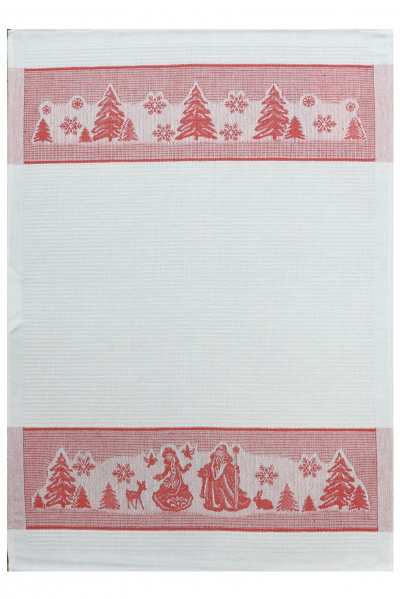 Prosop Alba ca zapada 49*70 cm, 1 buc, Christmas Collection , 