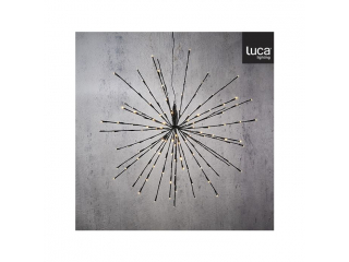 Decor LED "Firework", classic white, 160 LED IP44 - h48xd70cm