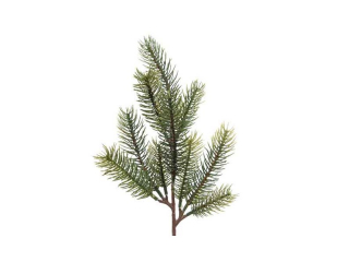 Creanga "Garland", green, h36 cm, 1 pcs