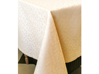 Fata de masa bej 144*300 cm, 1 buc