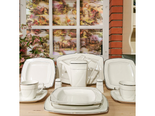 Tableware sets for six persons