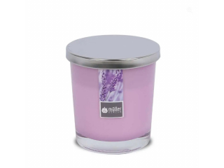 Luminare parfumata in pahar "Lavender" 110/95 mm, 45h, 1 buc