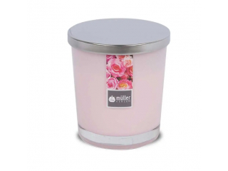Luminare parfumata in pahar "English Rose" 110/95 mm, 45h, 1 buc