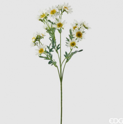 Floare artificiala "Crisantemina" h75 cm,white, 1 buc., Artificial flowers, 