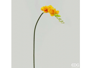 Floare artificiala "Fresia" h56cm, yellow, 1 buc.