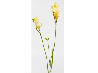 Floare artificiala "Fresia" h78cm, yellow, 1 buc.