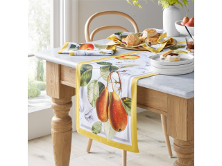 Traversa "Pere&Mere" galben , 41x274 cm , 1 buc