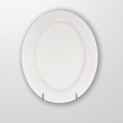 "White" Platou oval, 29.8x22.7 cm , 1 pcs, Promo , 