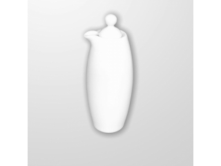 "White" Vas p/u otet cu capac , h 13,9 cm, 2 pcs