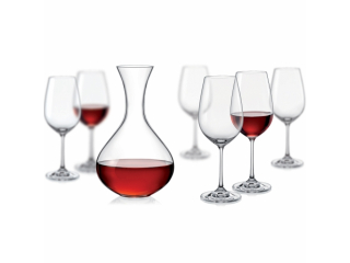 "Viola" Set  6 pocale + decanter , 7 buc.