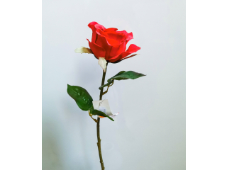  Floare artificiala "Rosa " h47cm,assorted, 1 buc.