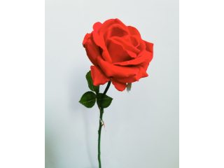  Floare artificiala "Rosa " h60cm,red, 1 buc.