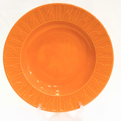 "Selanik " Farfurie adinca, galben,22 cm, 1 pcs.,  Sale Ceramic collection, 
