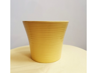 Vaza  "Righe" Yellow H12 D15 , 1 buc