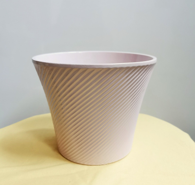 Vaza "Flute" Pale Pink 14 cm , 1 buc, Vase, ghiveciuri, coşuri , 
