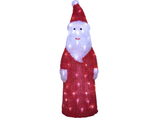 Figurina LED Santa 19*57cm, 1buc